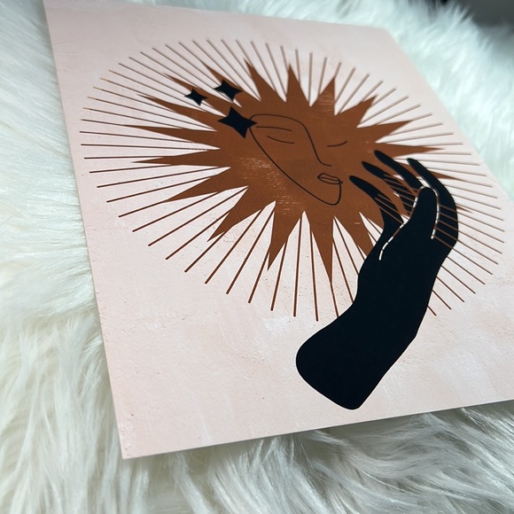 Wall Art Bohemian Celestial Hands Print Poster Illustration Unframed - Picture 12 of 17